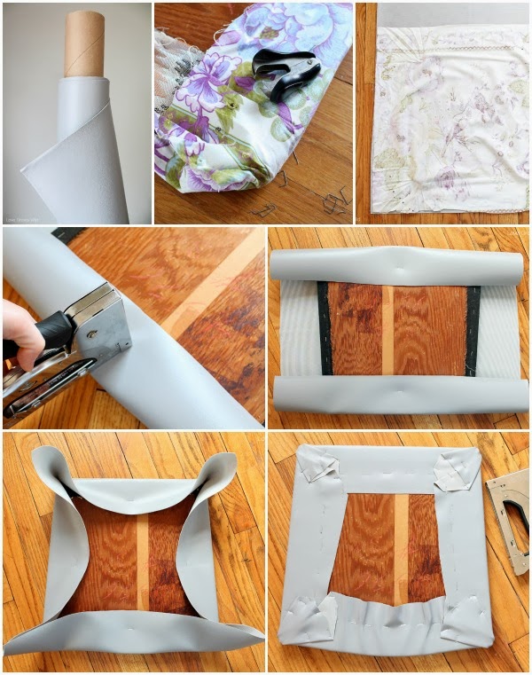 dining chair makeover - how to strip, paint, and recover