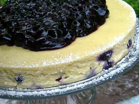 Blueberry Ricotta Cheesecake