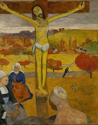 Ο κίτρινος Χριστός (The Yellow Christ) του Πωλ Γκωγκέν (1889), κίνημα του Συμβολισμού
