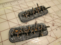 Painting Warhammer 40k Heavy Barricades