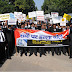 Workers and Esteemed Investors ofSahara protest against SEBI in Large Numbers