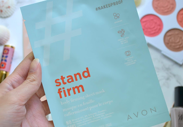 Avon #NakedProof Dare to Bare and Stand Firm Body Mask Review