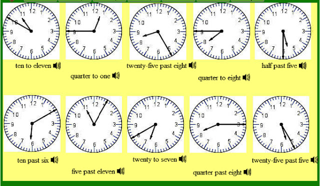 English is FUNtastic: What time is it? - listening 