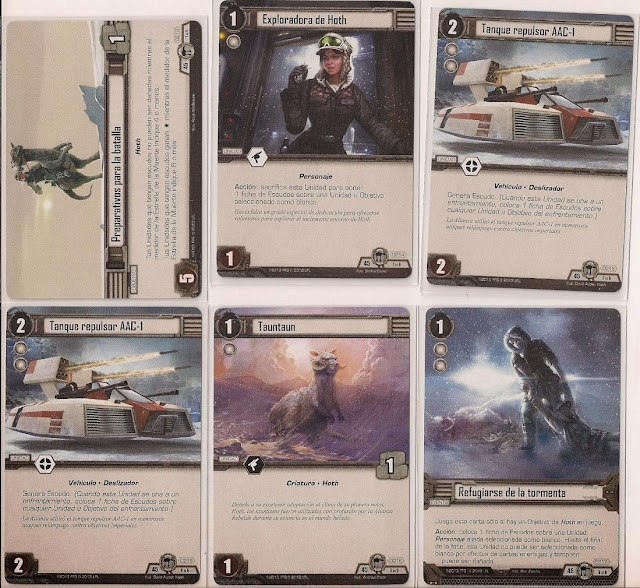 Expansión Star Wars LCG: Ciclo de Hoth - La búsqueda de Skywalker Preparativos para la batalla