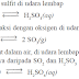 Oksida Belerang (SO2 dan SO3) dan Oksida Nitrogen (NO dan NO2)