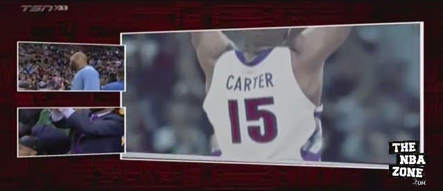 Toronto Raptors' Video Tribute to Vince Carter Brings Him to Tears