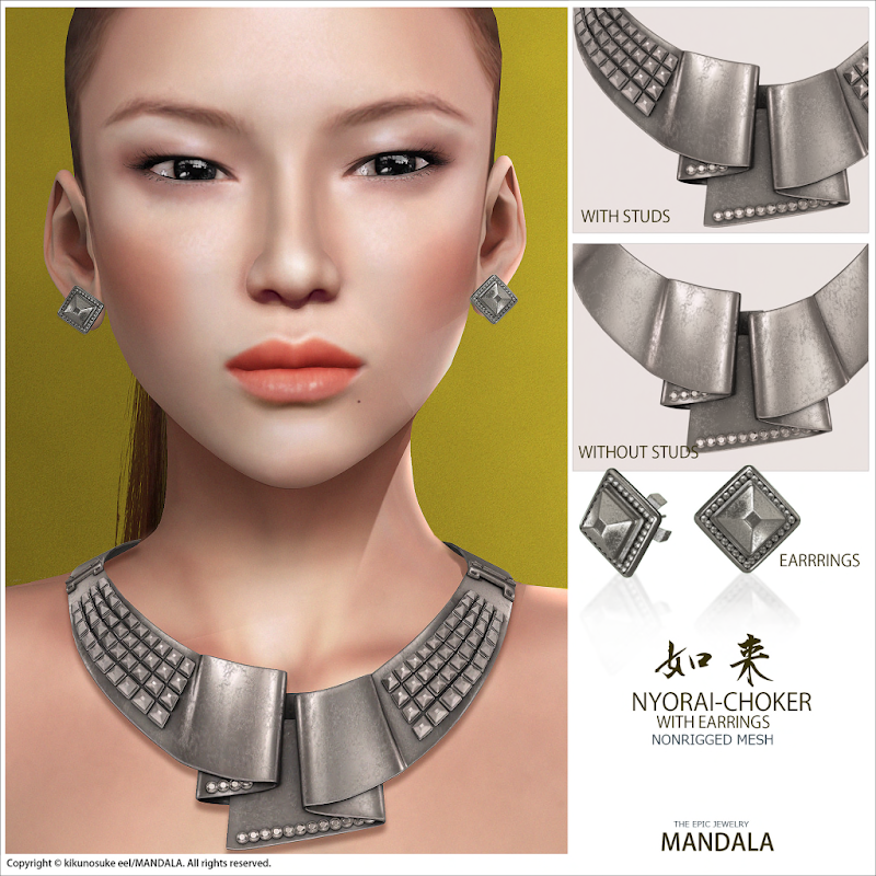 MANDALA]Nyorai Jewelry set(female/unrigged mesh) title=