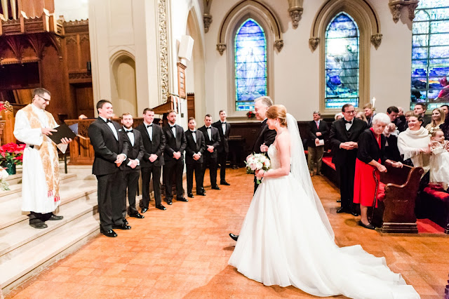 A classic formal winter wedding at the Hotel Monaco and The Belvedere in Baltimore, Maryland Photographed by Heather Ryan Photography