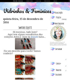 Template Vidrinhos e feminices