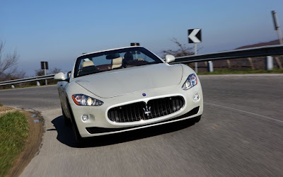 2011 Maserati Granturismo Convertible Test Road