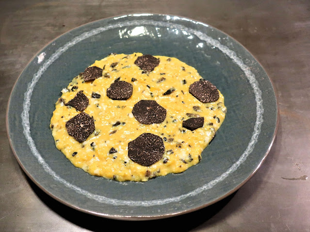 oeufs brouillés à la truffe