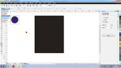 Cara Membuat Butiran Salju di Corel Draw