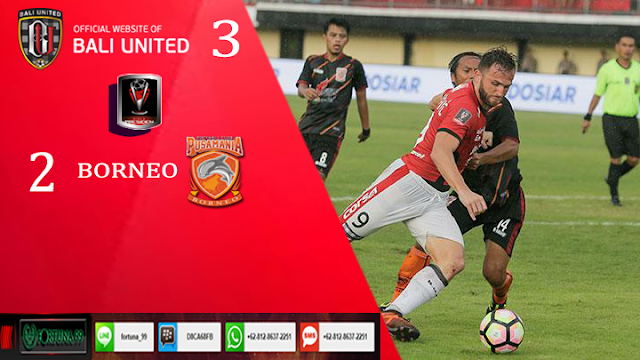 Bali United 3-2 Borneo FC