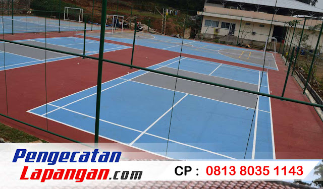 pengecatan lapangan olahraga, tenis, lapangan tenis, cat lapangan tenis