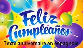 Carte Joyeux Anniversaire En Espagnol Nanaryuliaortega News