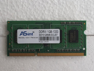 Jual Memori - SODIM 3 - DDR3 1GB bekas