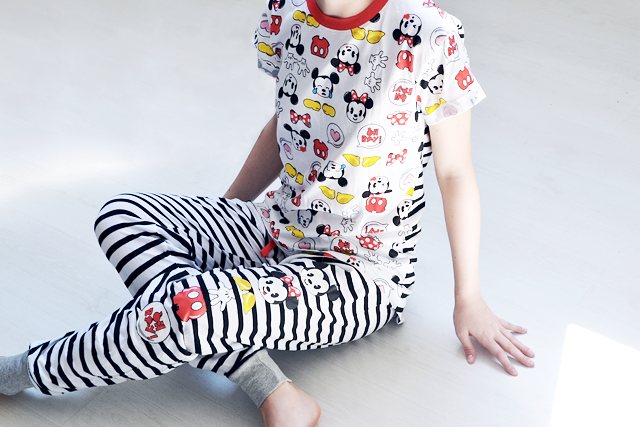 Primark shoplog 2015 by belgian fashion blogger. Primark hasselt, Disney, pajams, pj, mickey mouse, minimal, striped, black and white, under wear, sleepwear, nightwear, June, inspiration