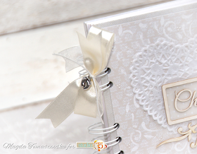 handmade album Christening