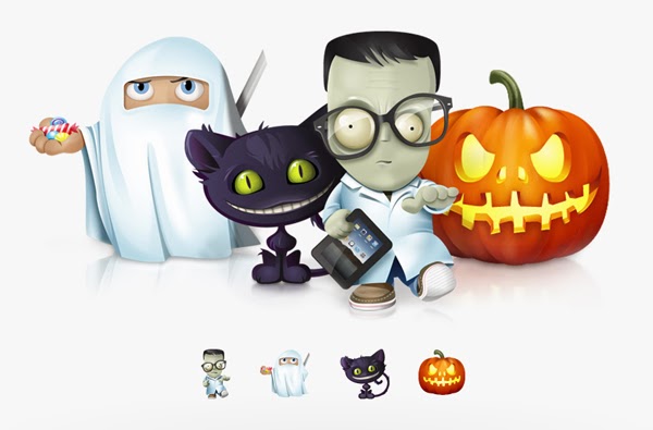 Halloween para diseñadores 2: Conjuntos de iconos espeluznantes (#SoyUnLocoCreativo)