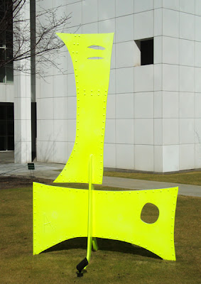 Aaron Curry sculpture, High Museum of Art