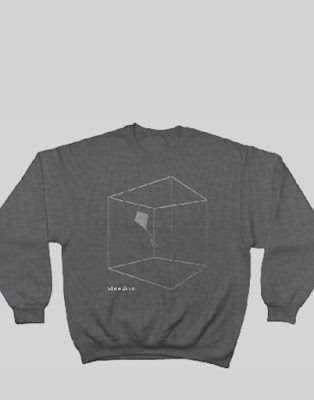 SLOWDIVE "STAR ROVING" MENS GREY SWEATSHIRT