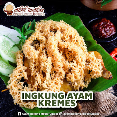 ingkung mbok tumbas ayam kremes