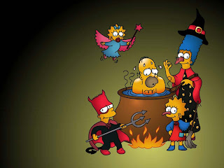 Simpson Family Halloween Wallpapers