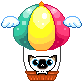Gif de balão