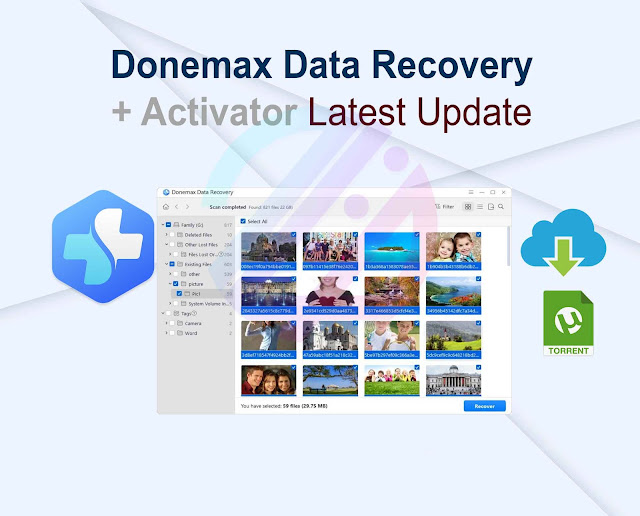 Donemax Data Recovery 1.2 + Activator Latest Update