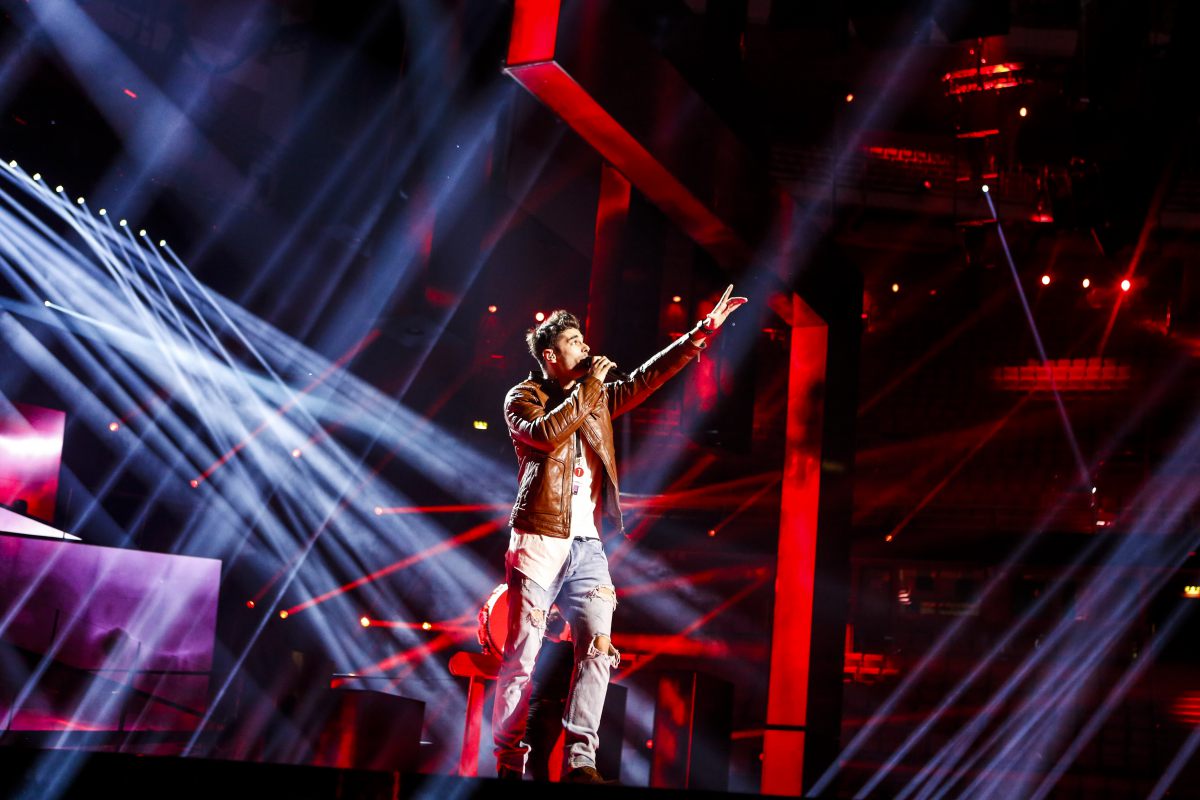 Primer ensayo de Hungría en Eurovisión 2016