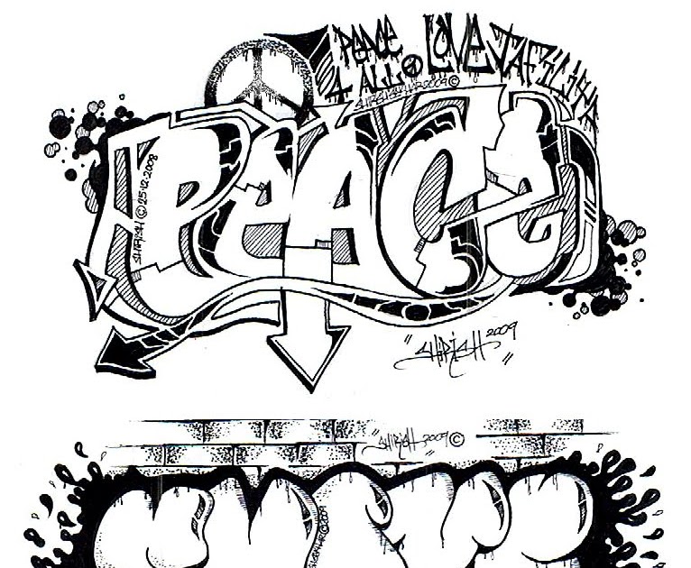 graffiti letters