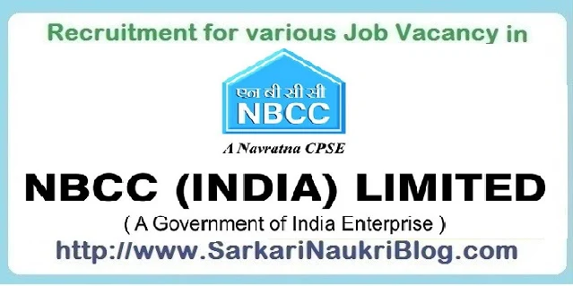 Naukri Vacancy Recruitment in NBCC Limited