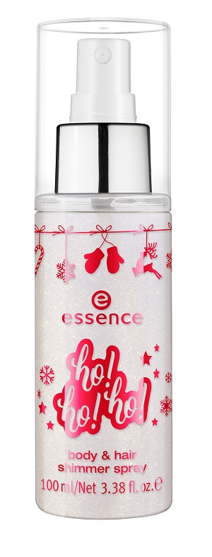 Edición Limitada de Navidad de Essence - Body & Hair Shimmer Spray