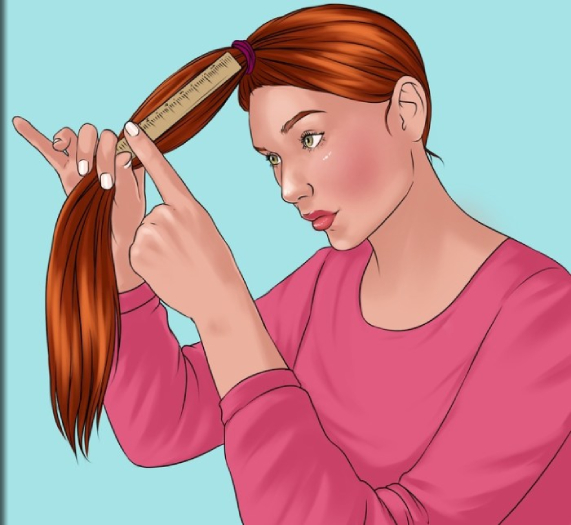 How to trim your own hair