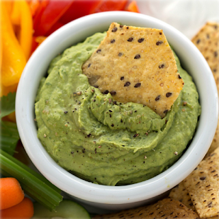 White Bean Avocado-Cilantro Dip