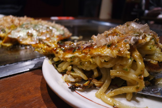 Tokyo Famous okonomiyaki akihabara