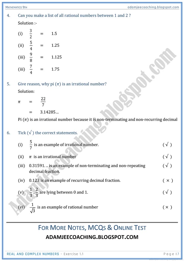 real-and-complex-numbers-exercise-1-1-mathematics-9th