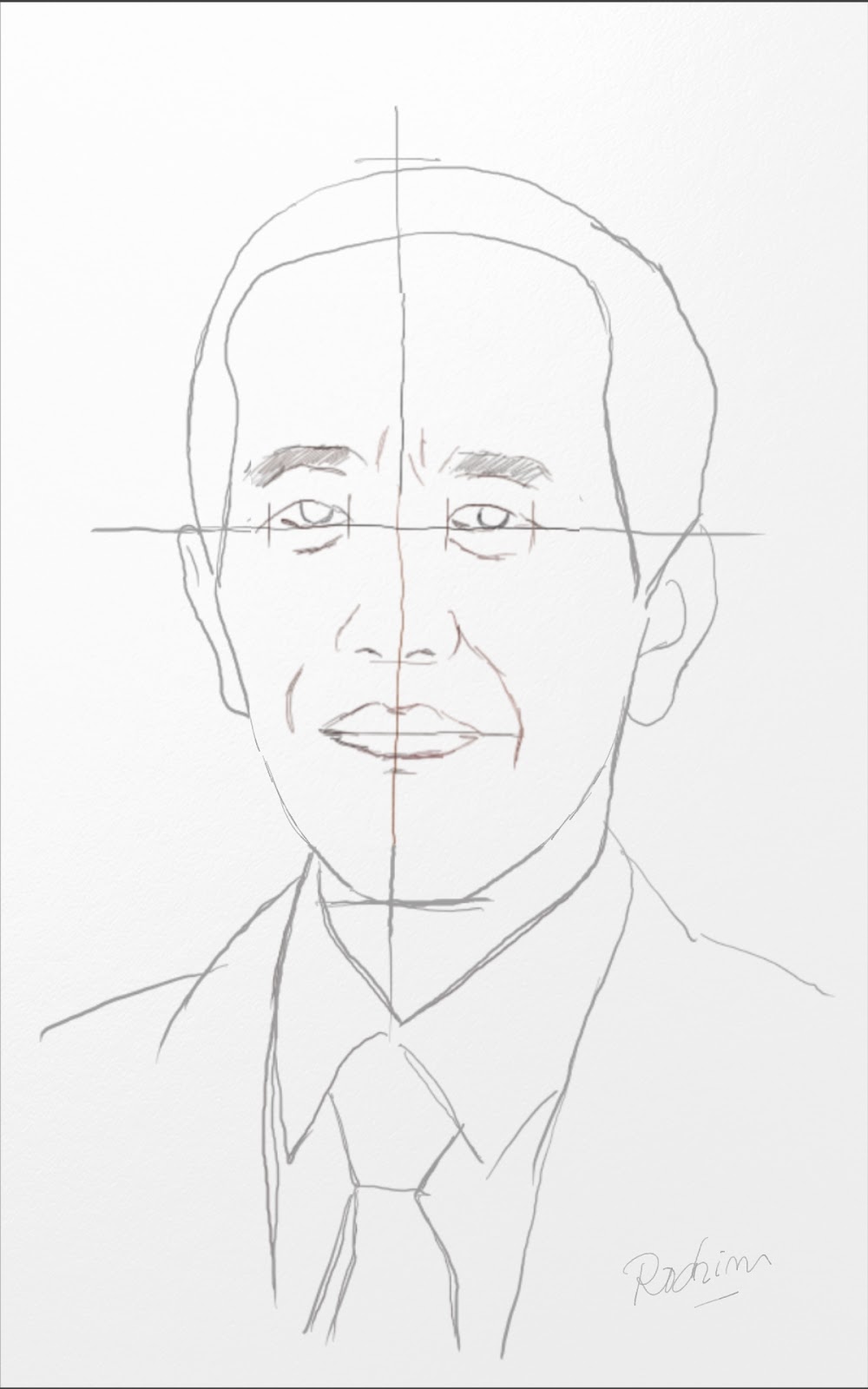 Cara Menggambar Wajah Manusia Dengan Mudah Dan Cepat Simple Sketch