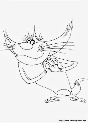 As yous know close Oggy And The Cockroaches of Xilam production seven Oggy And The Cockroaches Coloring Pages - Jack
