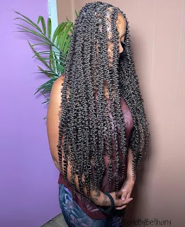 Butterfly Box Braids Hairstyles