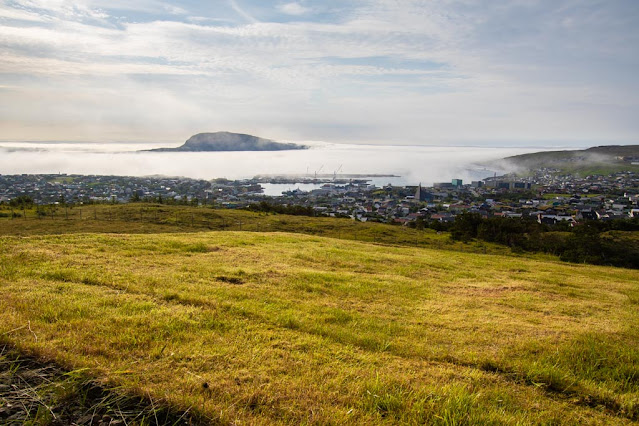 Tórshavn vista dall'Hotel Foroyar