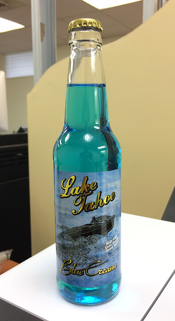 Lake Tahoe Blue Cream Soda