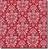 Folk Art Holiday Red