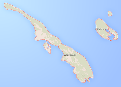 Kepulauan Gebe yaitu salah satu Objek Wisata di Kabupaten  Kepulauan Gebe - Pesona Wisata Halmahera Tengah