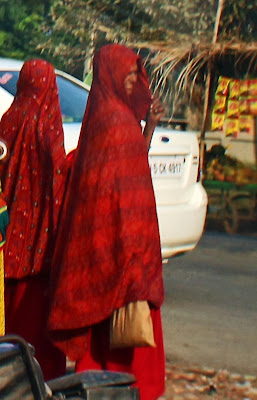 Women with covered heads