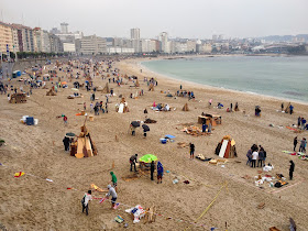 By E.V.Pita (2014) Spain, St John's Eve Fire in  midsummer solstice / Por E.V.Pita (2014) Galicia, fiesta de San Juan en el solsticio de verano