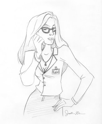Business Woman Sketch