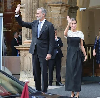 Spanish royals attend Princess of Asturias Awards