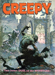 Photo of February 1966 Creepy number 7 cover