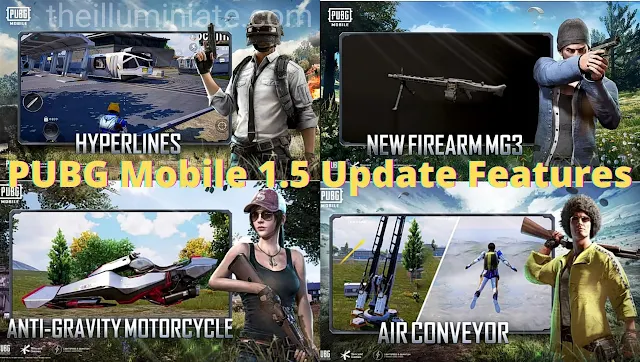 PUBG Mobile Beta 1.5 Update all new features